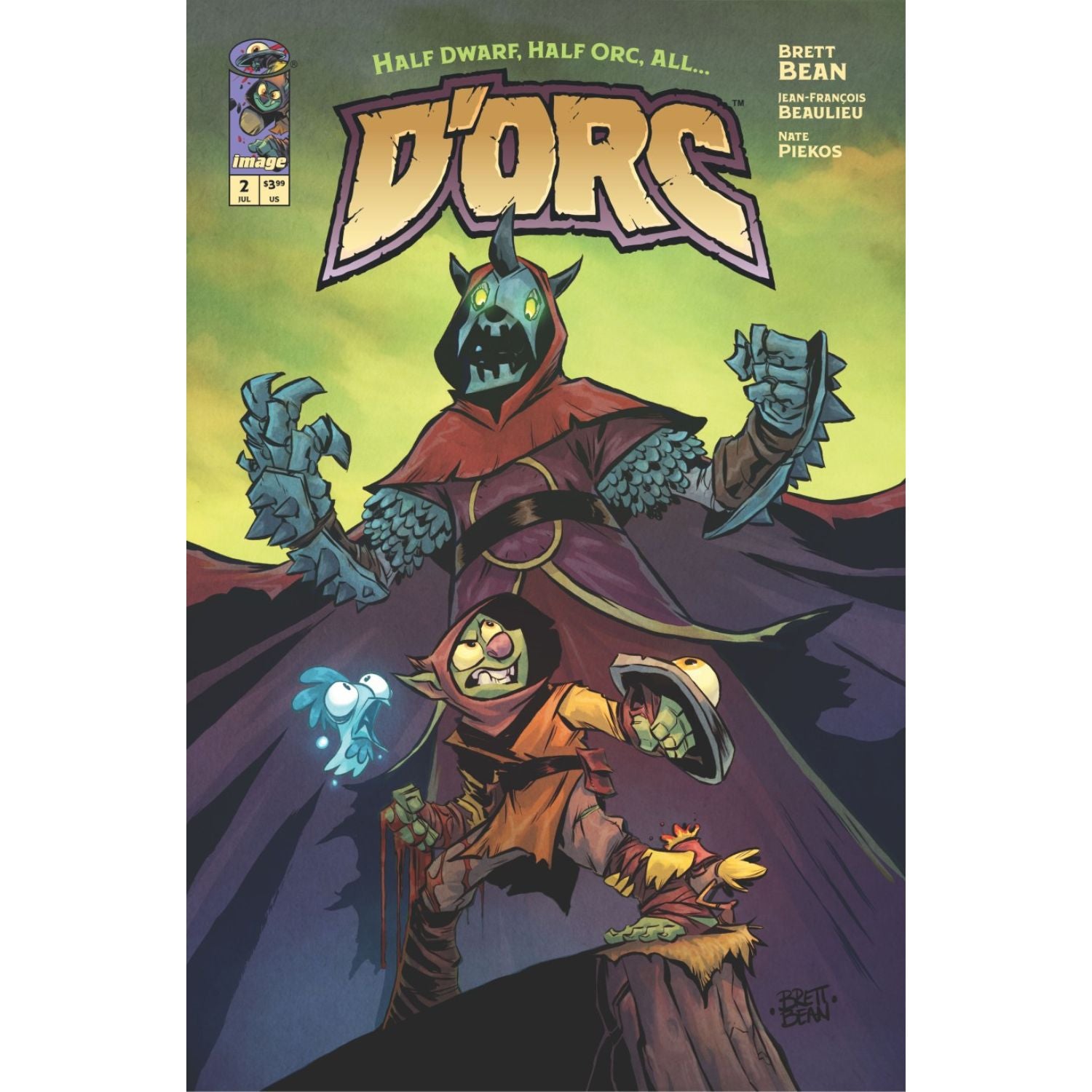 D'ORC: #2 [Brett Bean CVR A] 2026 Comics Image Comics