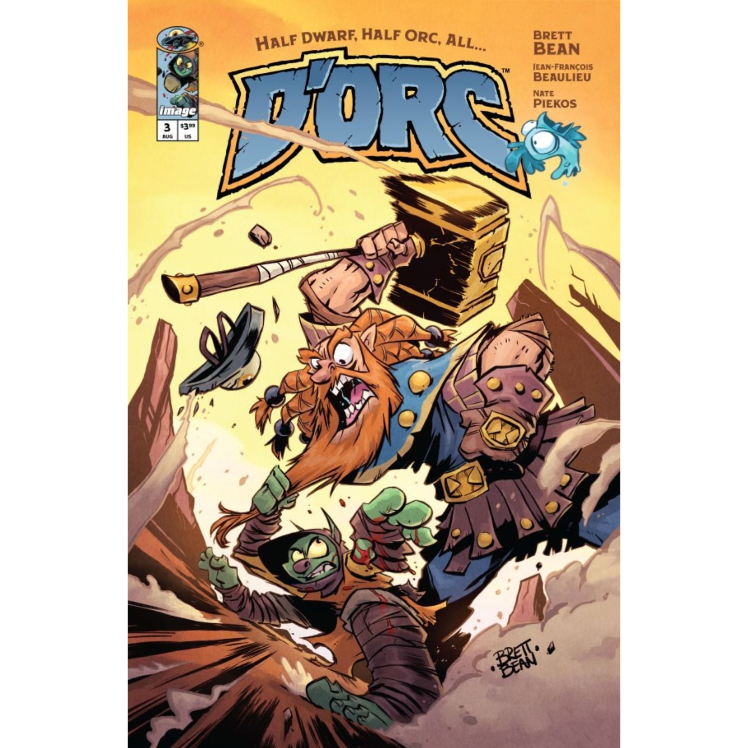 D'ORC: #3 [Brett Bean CVR A] 2026 Comics Image Comics
