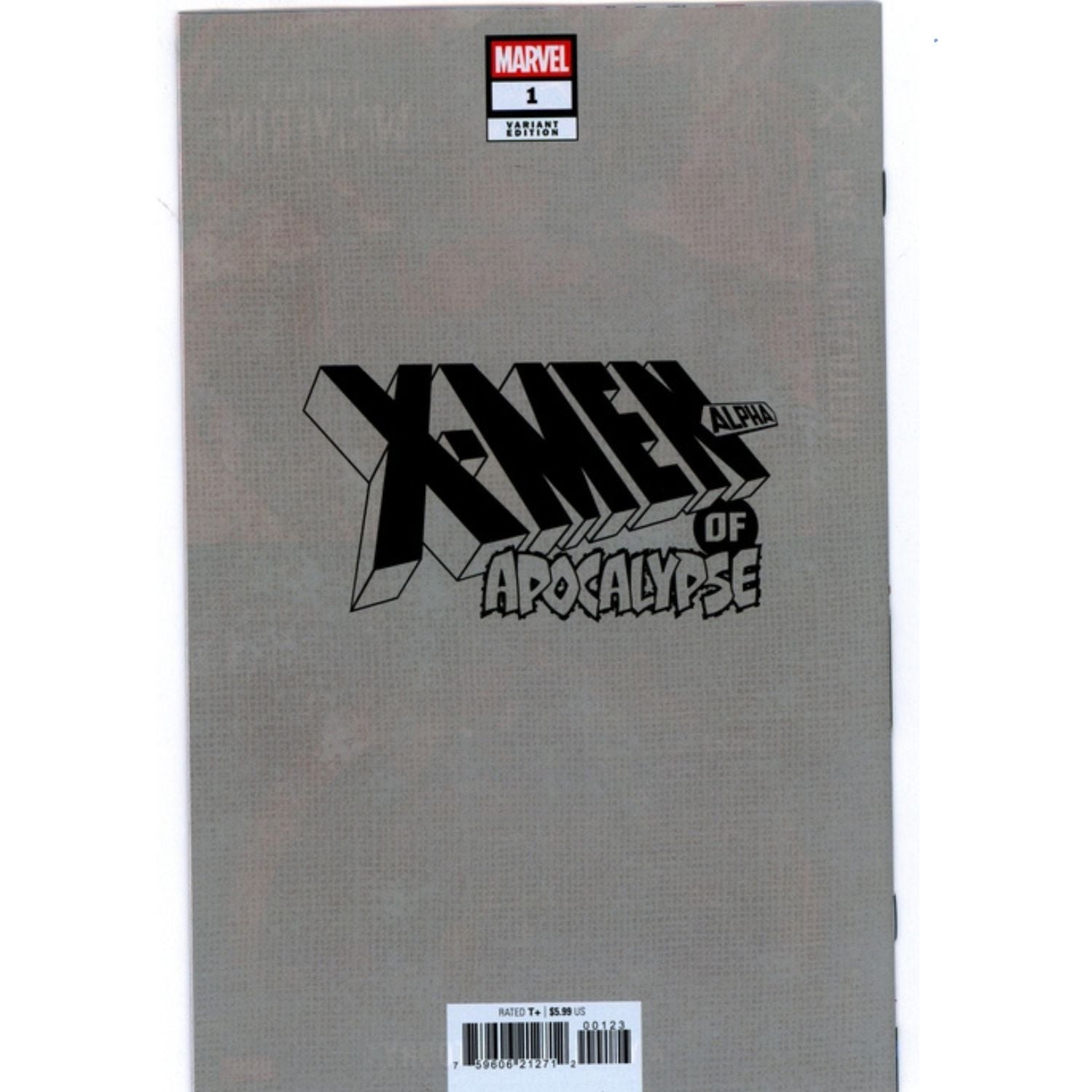 Damaged X-Men of Apocalypse Alpha: #1 [Joe Madureira Virgin - 1:50] 2025 Comics Marvel Comics