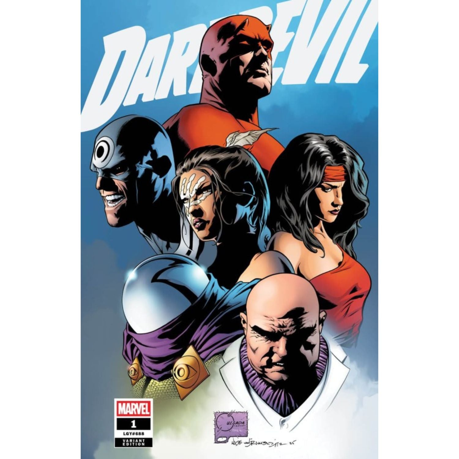 Daredevil: #1 [Joe Quesada - 1:1000] 2026 Comics Marvel Comics