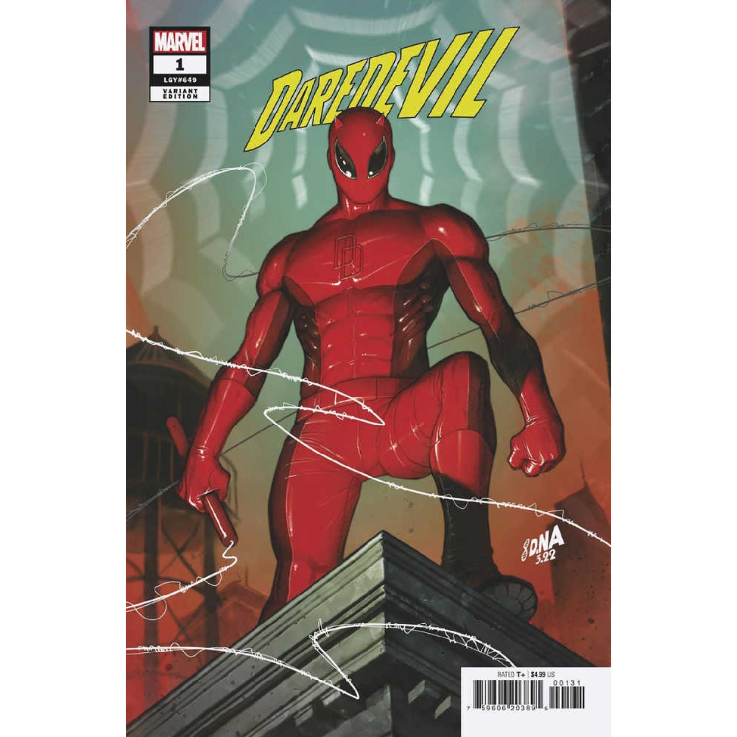 Daredevil: #1 [David Nakayama Spider-Man CVR C] 2022 Comics Marvel Comics