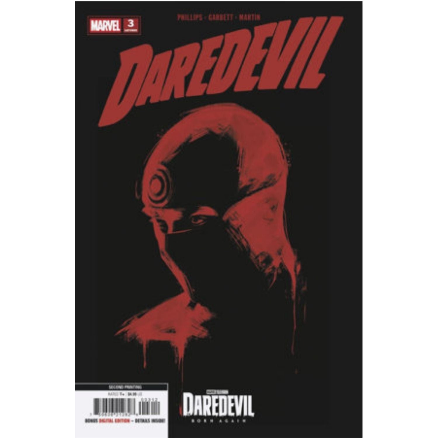 Daredevil: #3 [Marvel Television 2nd Print CVR H] 2026 Comics Marvel Comics