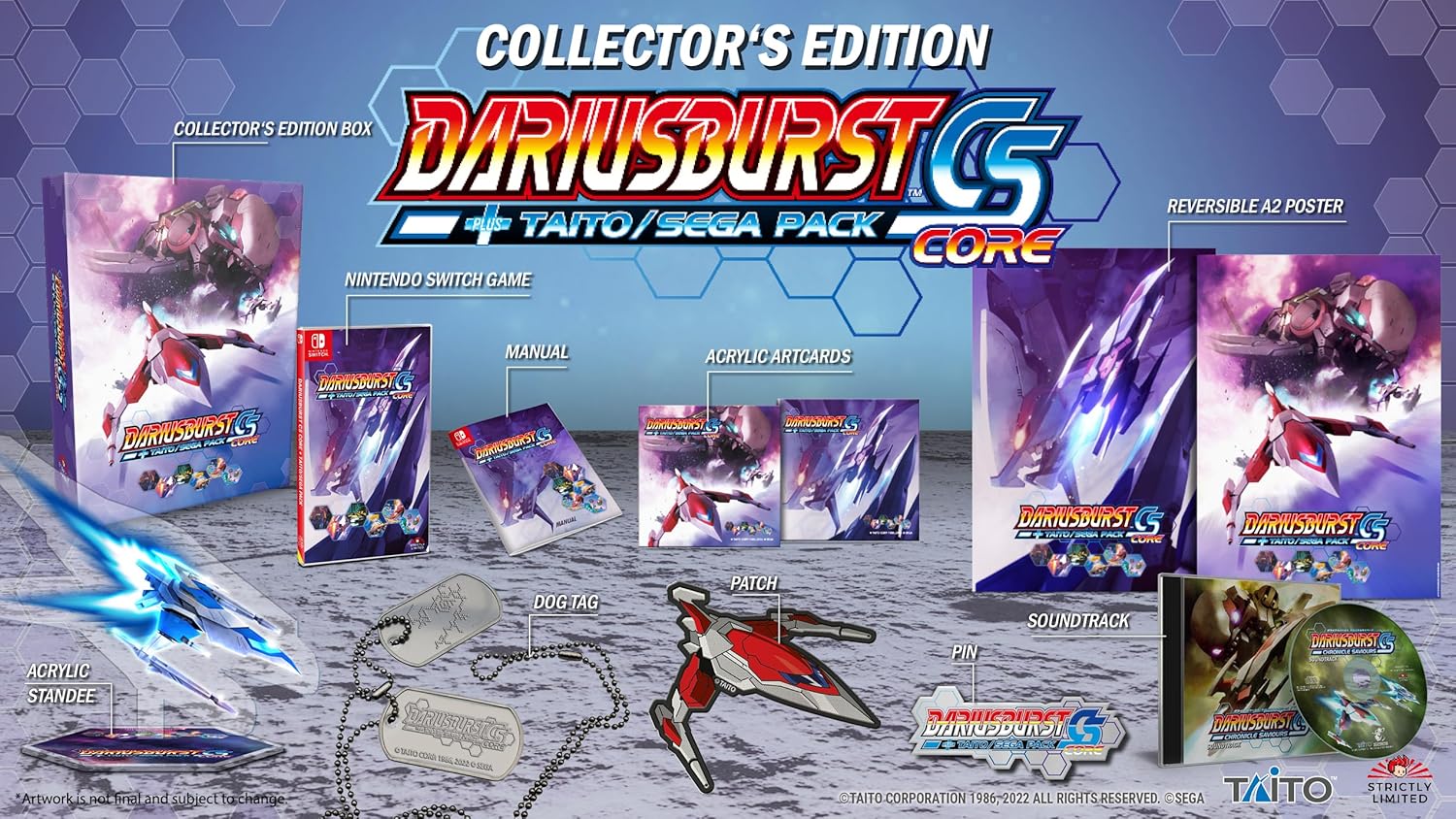 Darius Burst: CS Core + Taito/Sega Pack Collector's Edition [Nintendo Switch] Nintendo Switch Video Game TAITO