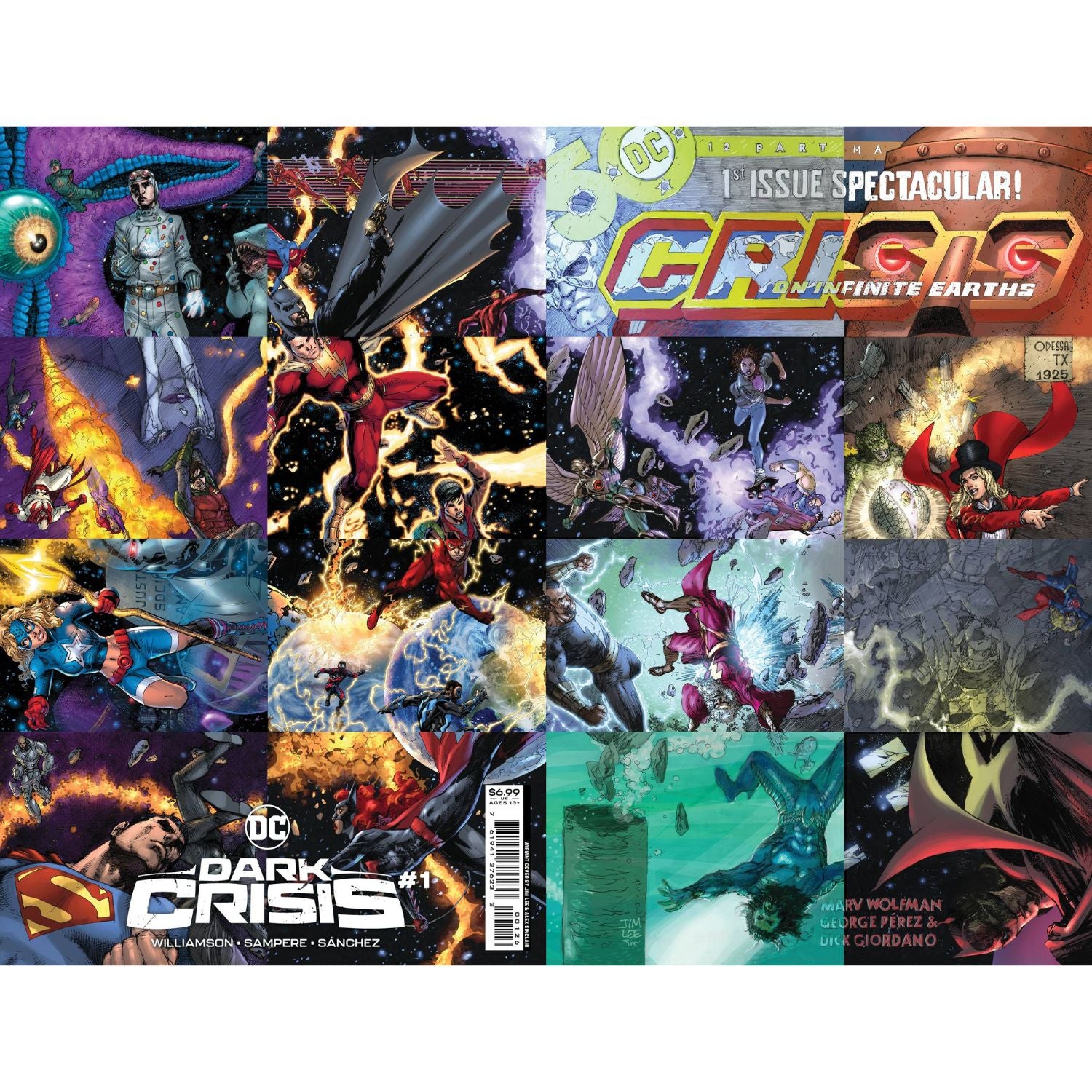 Dark Crisis: #1 [Jim Lee CVR J] 2022 Comics DC Comics