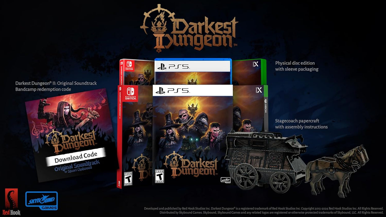 Darkest Dungeon II [Nintendo Switch] Nintendo Switch Video Game SkyBound Games