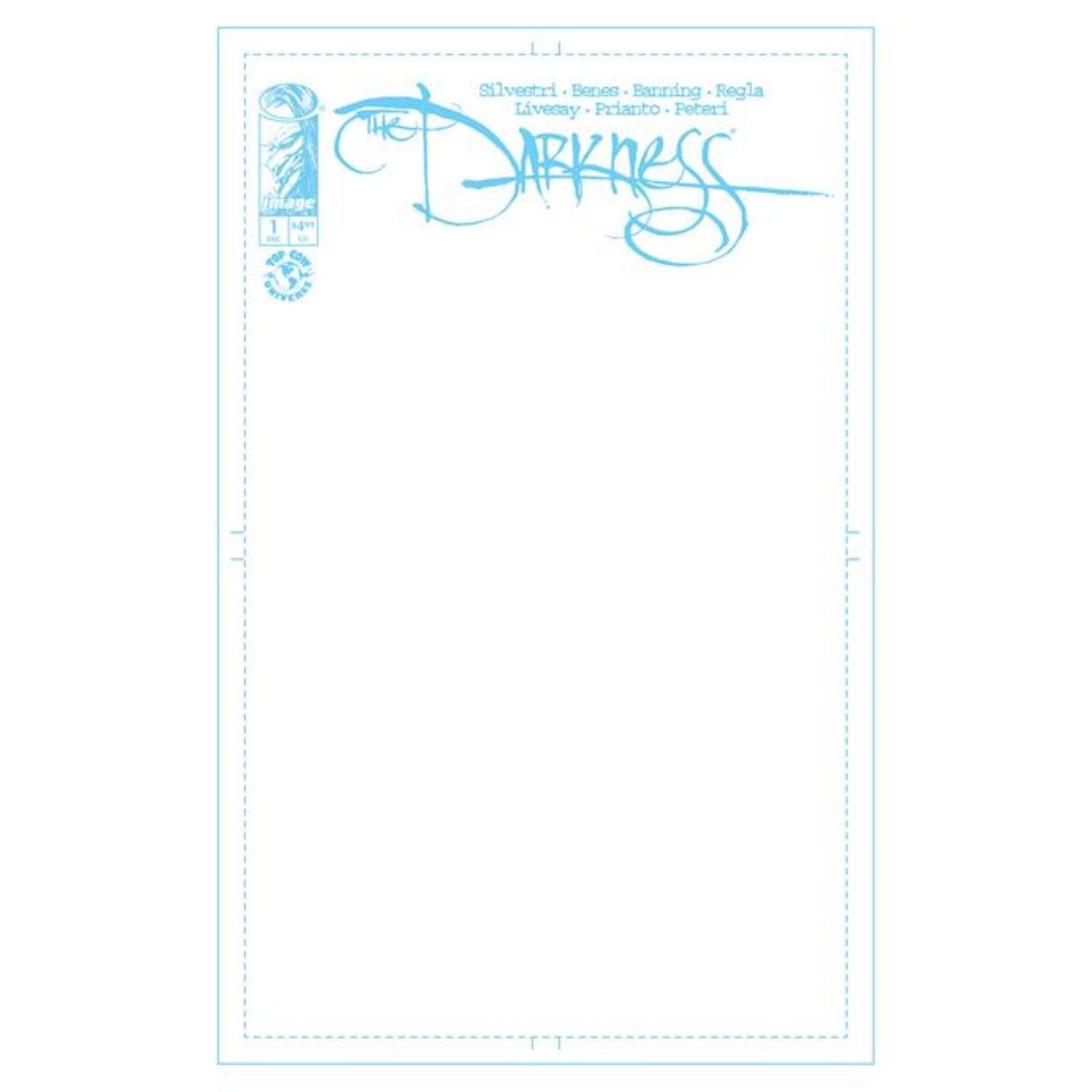 Darkness: #1 [Blank Sketch CVR D] 2025 Comics Image Comics