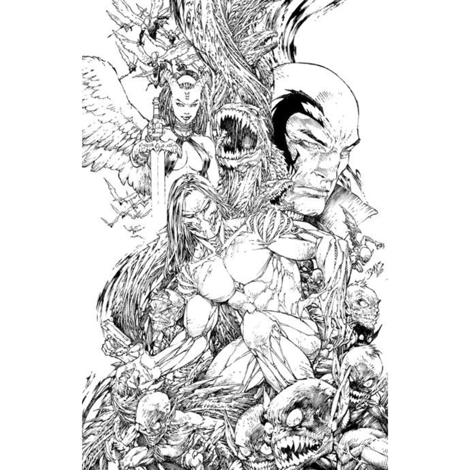 Darkness: #1 [Ed Benes CVR H - 1:100] 2025 Comics Image Comics