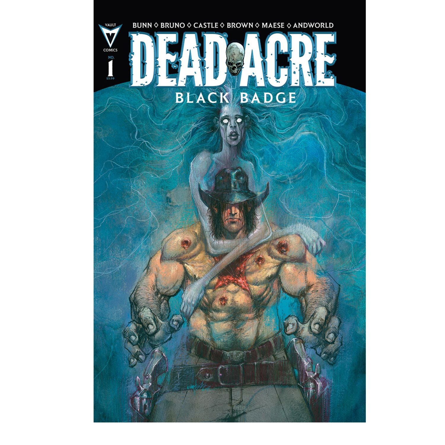 Dead Acre Black Badge: #1 [Jonathan Wayshak CVR D - 1:30] 2026 Comics Vault Comics