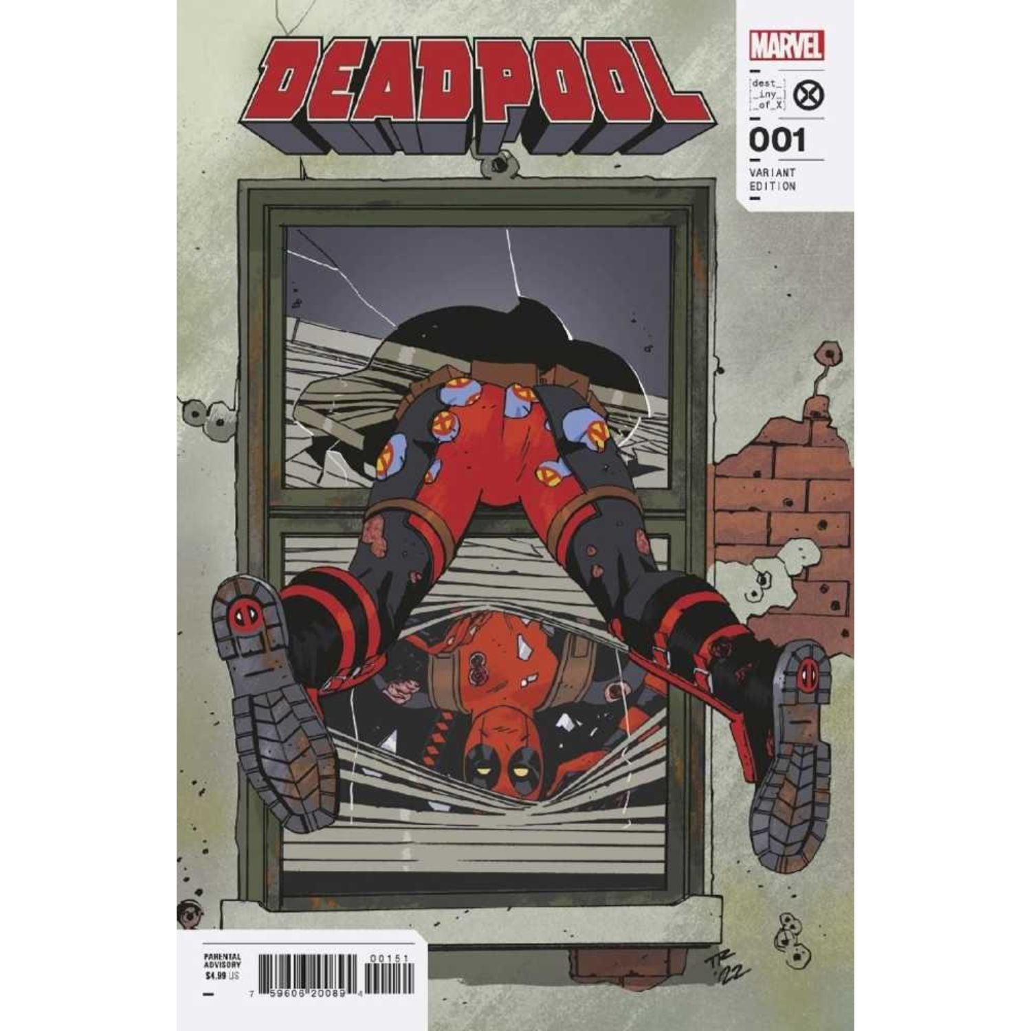 Deadpool: #1 [Tom Reilly Window Shades CVR E ] 2023 Comics Marvel Comics