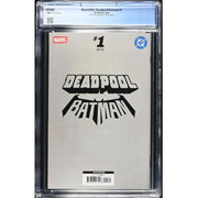 Deadpool/Batman: #1 [Ryan Stegman CGC 9.8 4th Printing - 1:25] 2025 Comics Marvel Comics