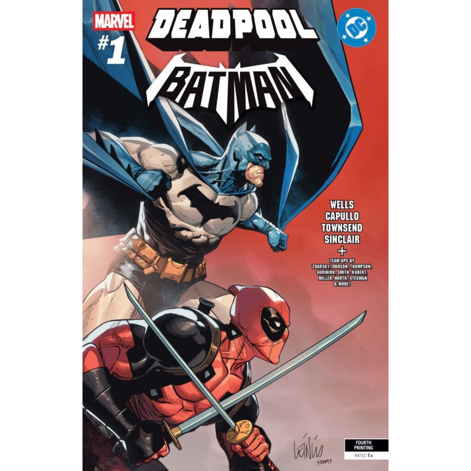 Deadpool/Batman: #1 [Leinil Yu 4th Printing CVR ZB] 2025 Comics Marvel Comics