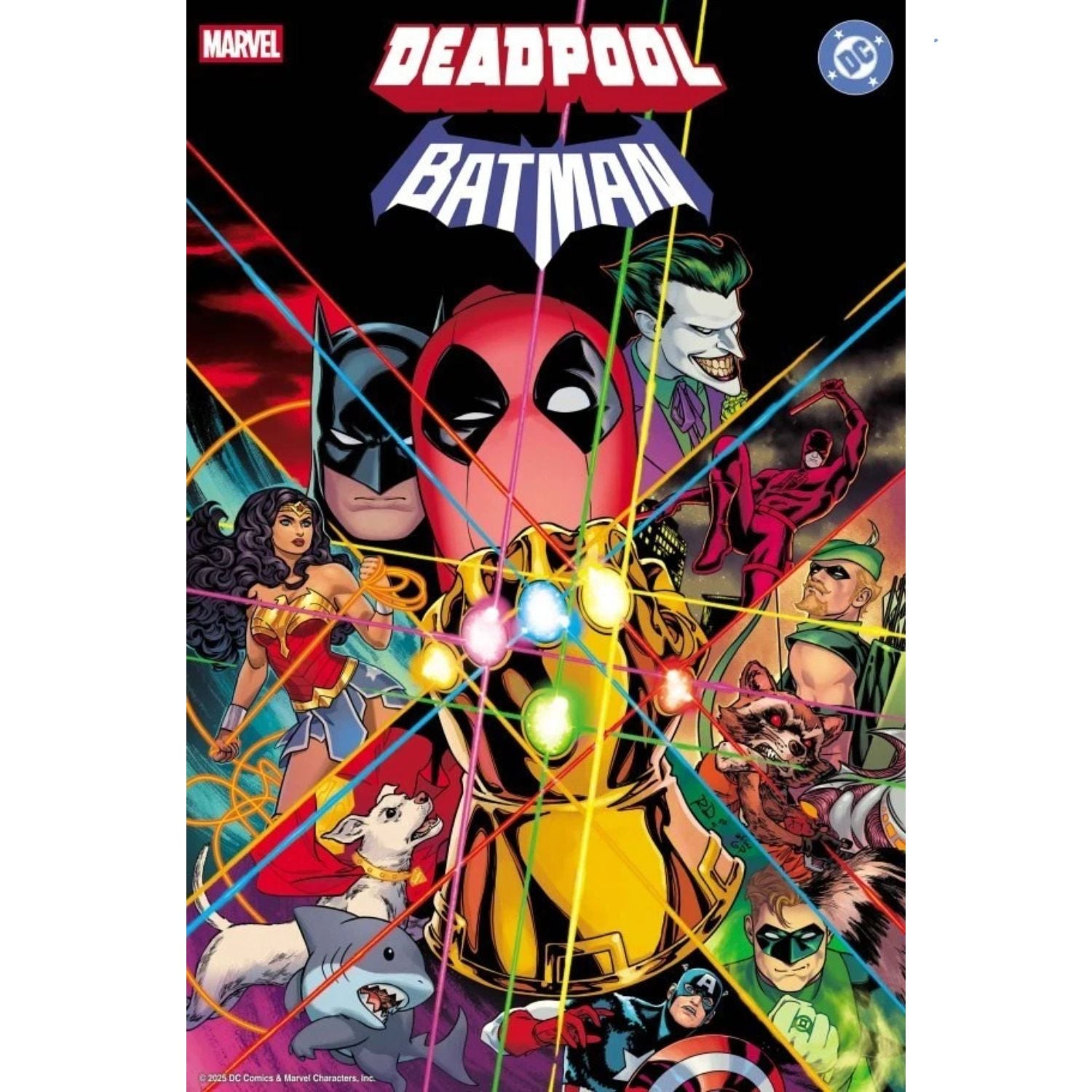 Deadpool/Batman: #1 [Russell Dauterman CVR O] 2025 Comics Marvel Comics