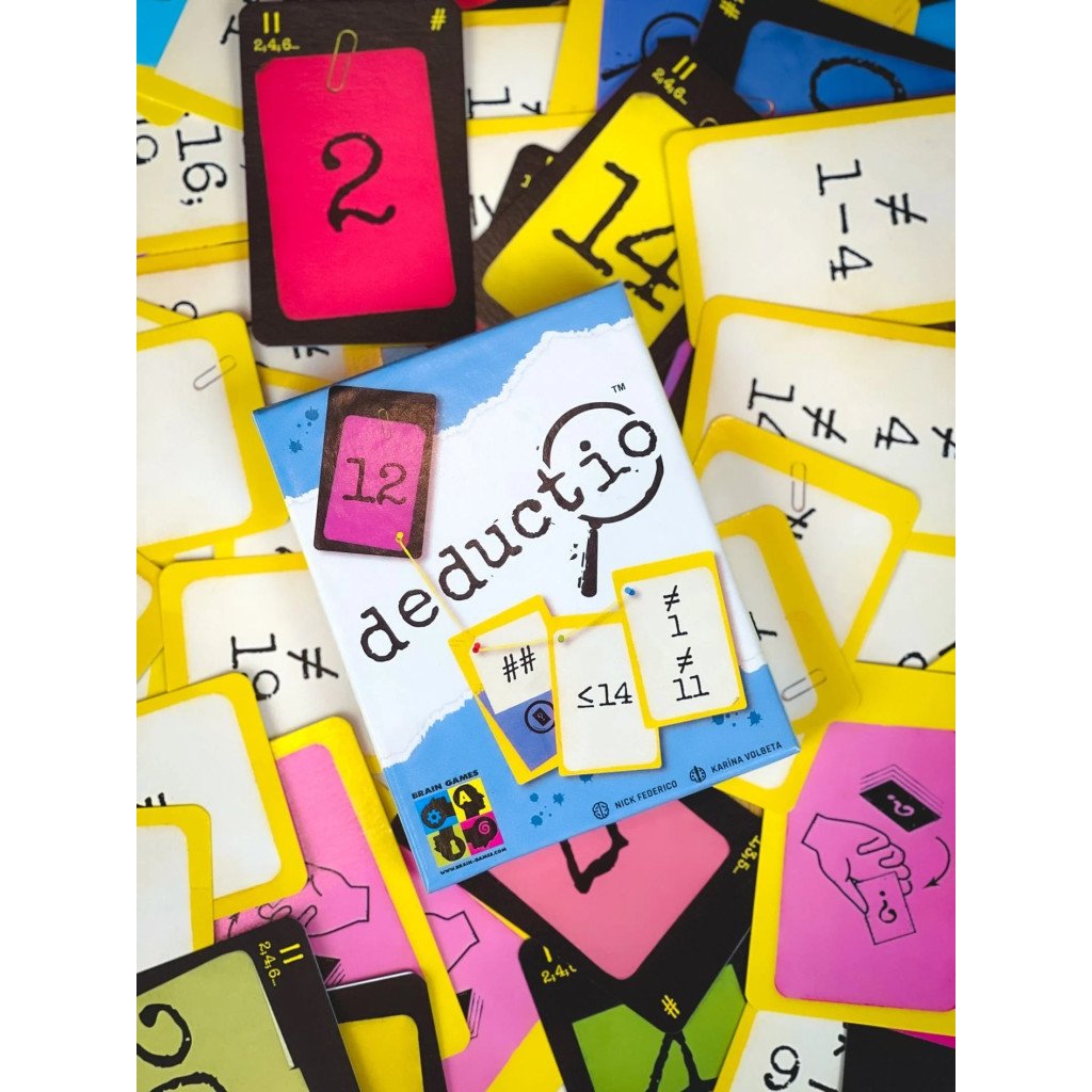 Deductio [Board Game, 2-4 Players] Board Game Brain Games