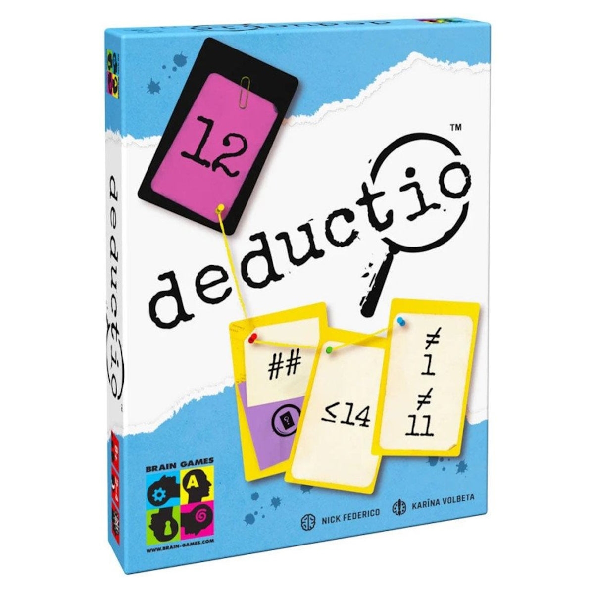 Deductio [Board Game, 2-4 Players] Board Game Brain Games