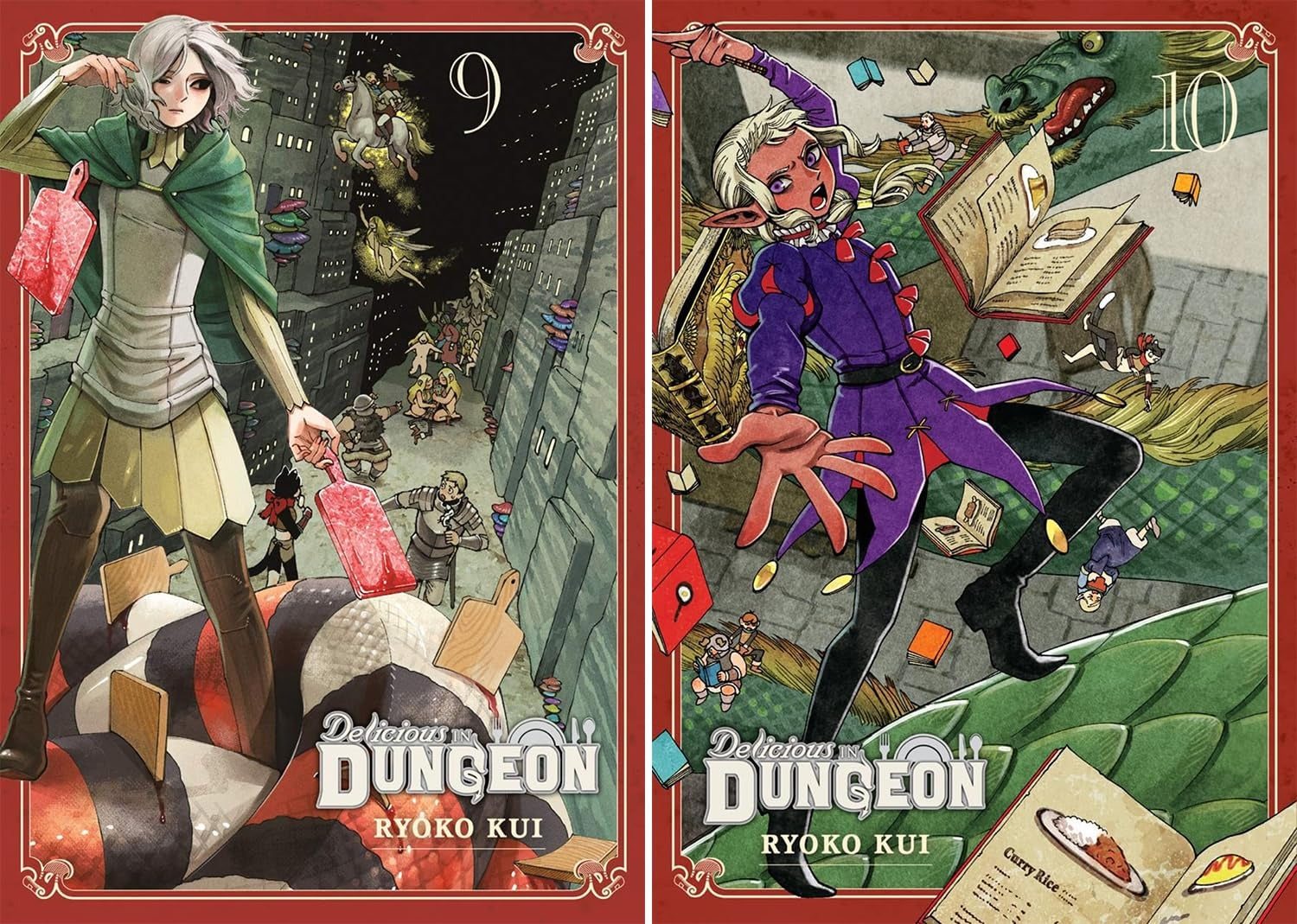 Delicious in Dungeon: The Complete Box Set - Vol. 1 - 14 Manga Yen Press