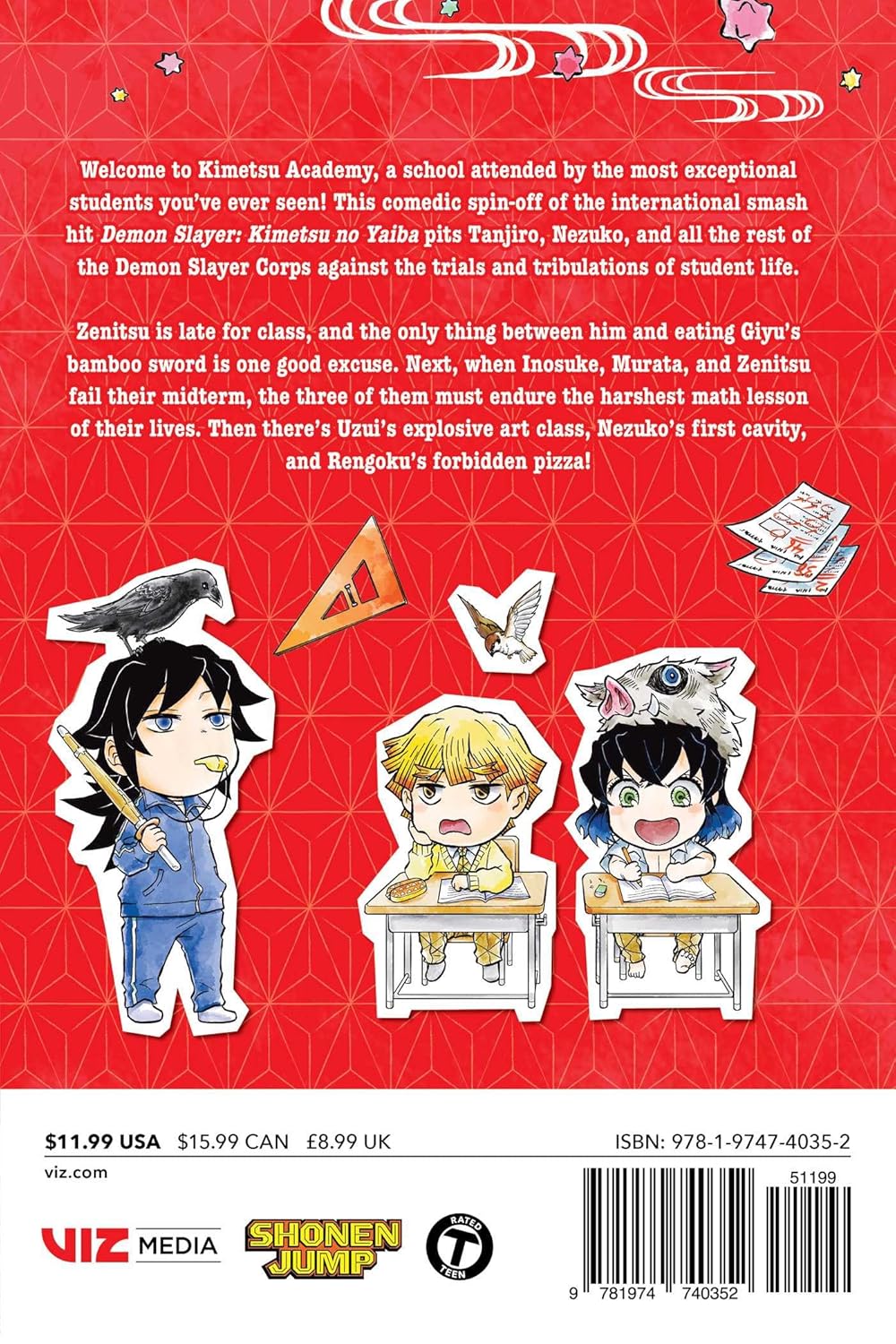 Demon Slayer Kimetsu Academy: Volume 1 Manga Viz Media