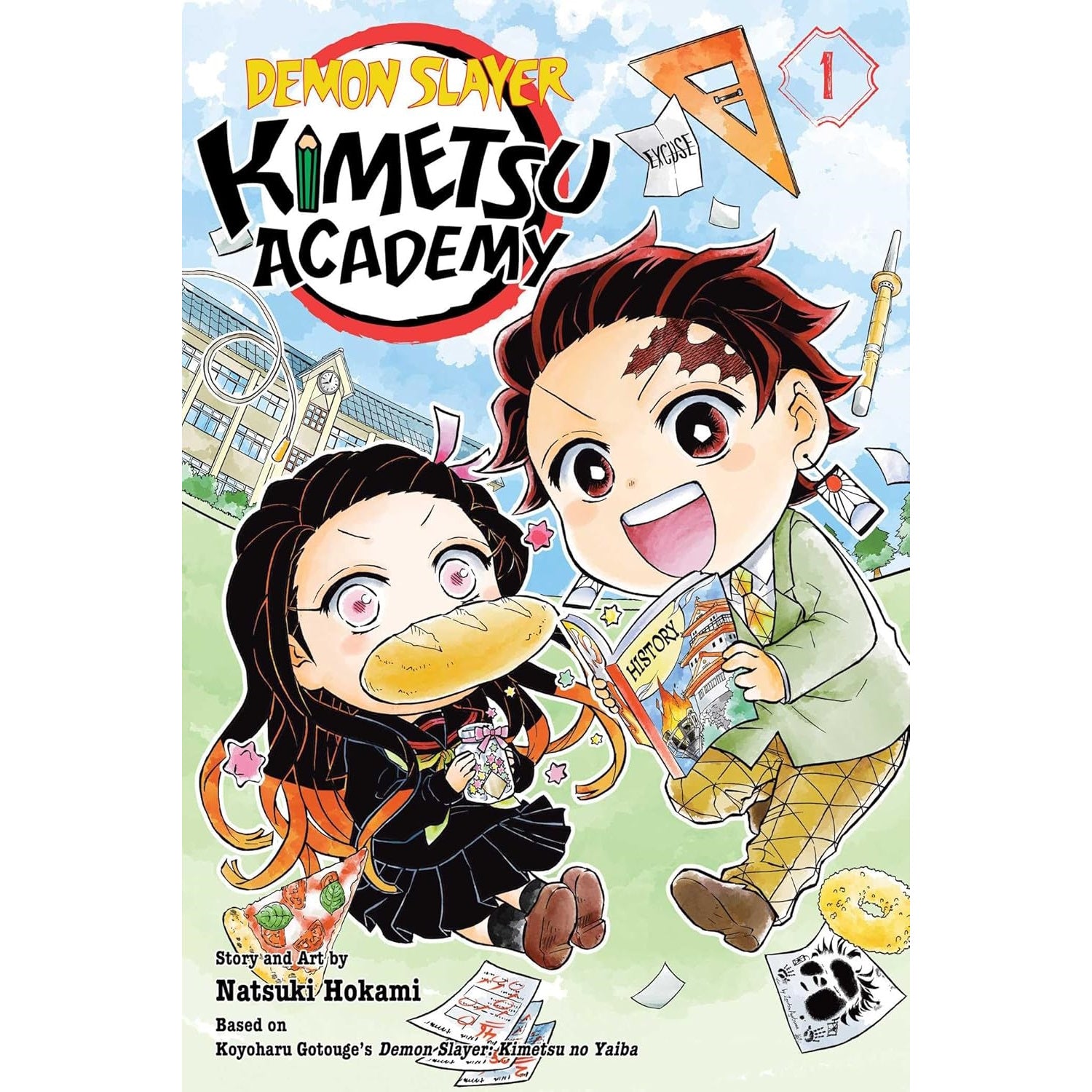 Demon Slayer Kimetsu Academy: Volume 1 Manga Viz Media