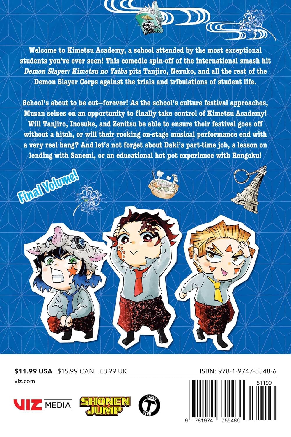 Demon Slayer Kimetsu Academy: Volume 6 Manga Viz Media