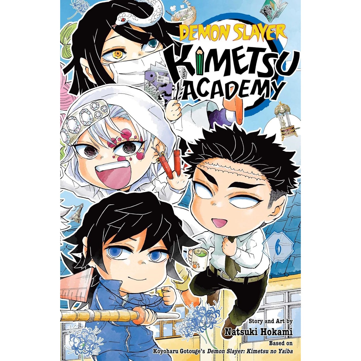 Demon Slayer Kimetsu Academy: Volume 6 Manga Viz Media