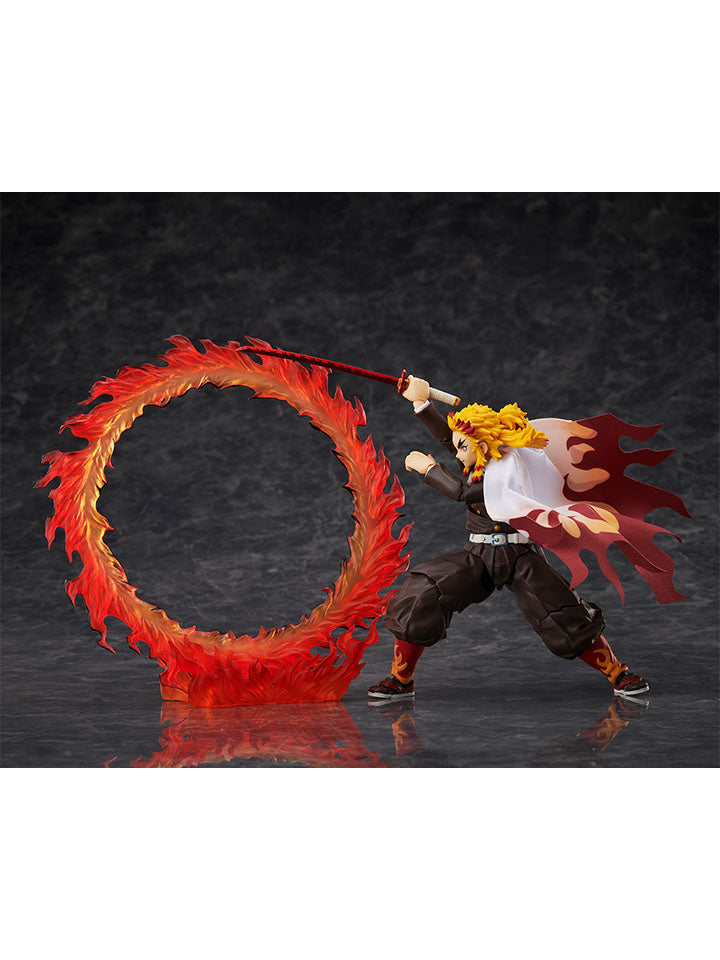BUZZmod. Demon Slayer: Kimetsu no Yaiba - Kyojuro Rengoku 1/12 Version 2 Scale Action Figure Toys & Games Aniplex of America