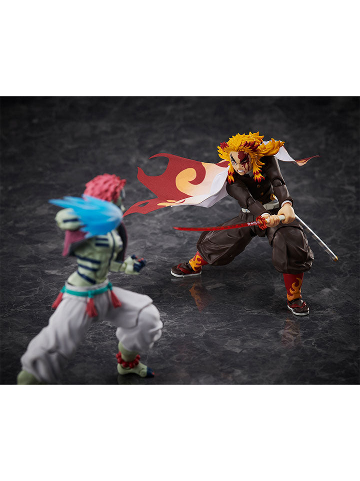 BUZZmod. Demon Slayer: Kimetsu no Yaiba - Kyojuro Rengoku 1/12 Version 2 Scale Action Figure Toys & Games Aniplex of America