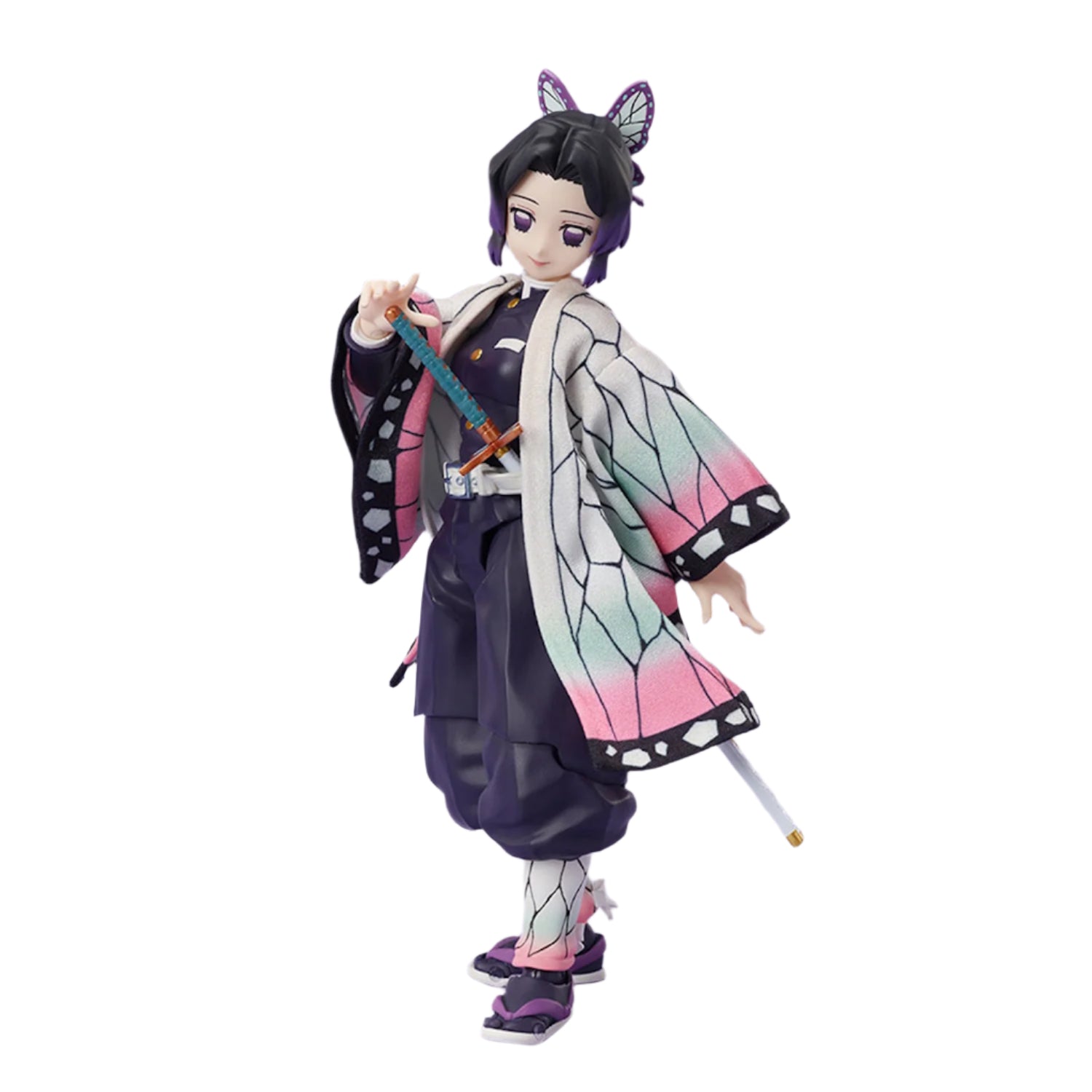 BUZZmod. Demon Slayer: Kimetsu no Yaiba, Shinobu Kocho 1/12 Scale Action Figure Toys & Games Aniplex of America