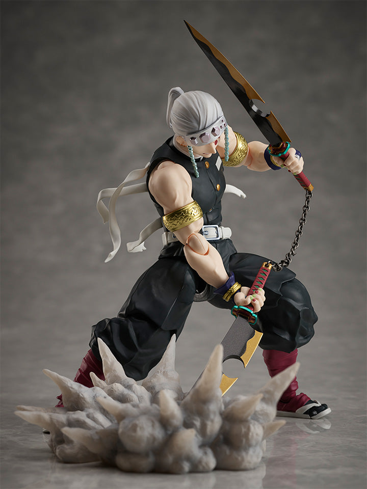 BUZZmod. Demon Slayer: Kimetsu no Yaiba, Tengen Uzui 1/12 Scale Action Figure Toys & Games Aniplex of America