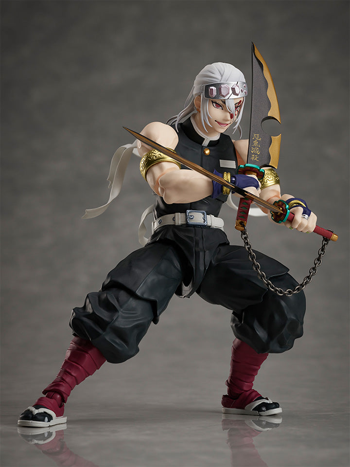 BUZZmod. Demon Slayer: Kimetsu no Yaiba, Tengen Uzui 1/12 Scale Action Figure Toys & Games Aniplex of America