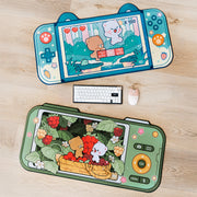 Milk Mocha Bear: Berry Picking Desk Mat Home Decor Milk Mocha Bear
