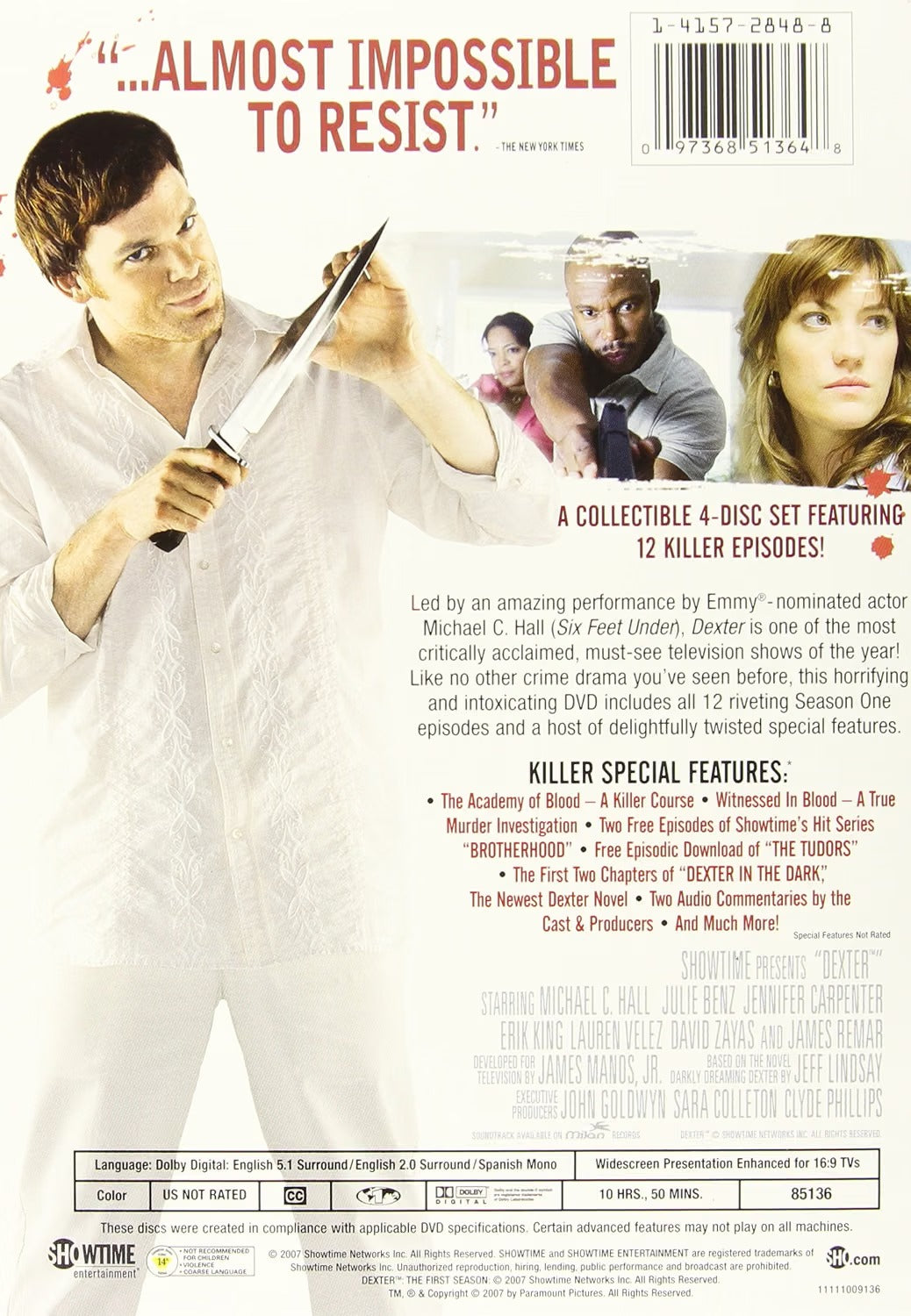 Dexter: The Complete First Season [DVD] DVD Box Set / Series Showtime Entertainment