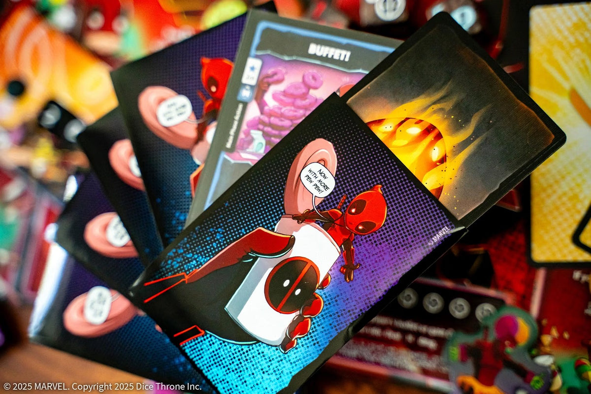 Dice Throne - Marvel Deadpool Edition [Board Game, 2-6 Players] Board Game OPGames
