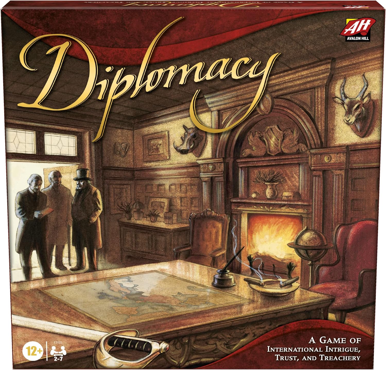 Diplomacy - Avalon Hill [Board Games, 2-7 Players] Board Game Hasbro