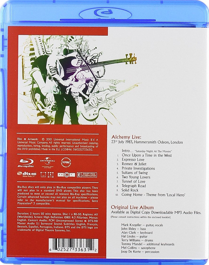 Dire Straits: Alchemy Live [Blu-Ray] Blu-Ray Movie Universal