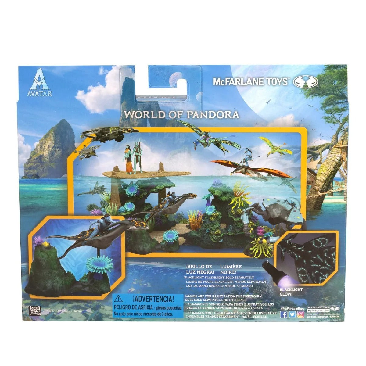 Disney Avatar: The Way of Water - Neteyam & Ilu Toys & Games McFarlane Toys