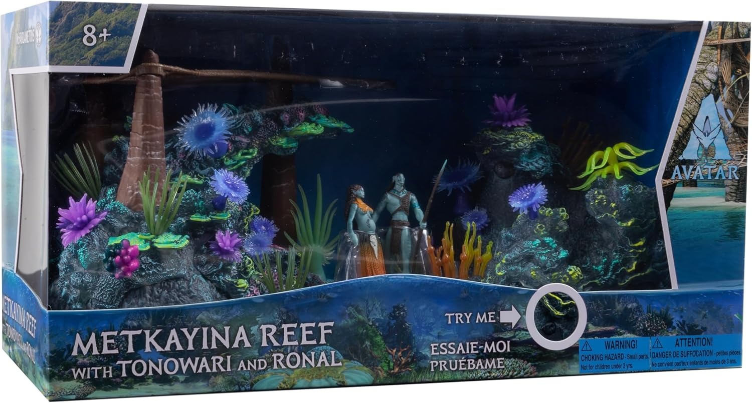 Disney Avatar: World of Pandora - Metkayina Reef Tonowari and Ronal Toys & Games McFarlane Toys