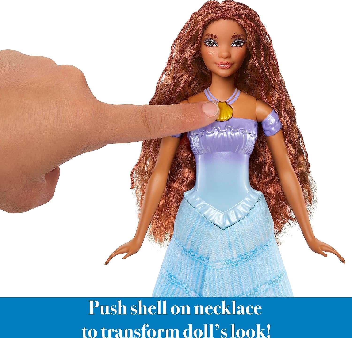 Disney Barbie: Transforming Mermaid Ariel Doll Toys & Games Mattel