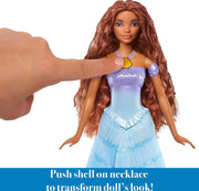 Disney Barbie: Transforming Mermaid Ariel Doll Toys & Games Mattel