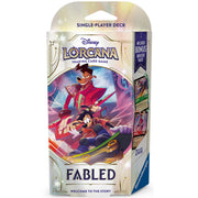 Disney Lorcana TCG: Fabled Starter Deck Bundle - 2 Decks Card Game Ravensburger
