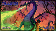 Lorcana TCG: Fabled Maleficent Monstrous Dragon Champion Playmat Card Game Accessories Ravensburger