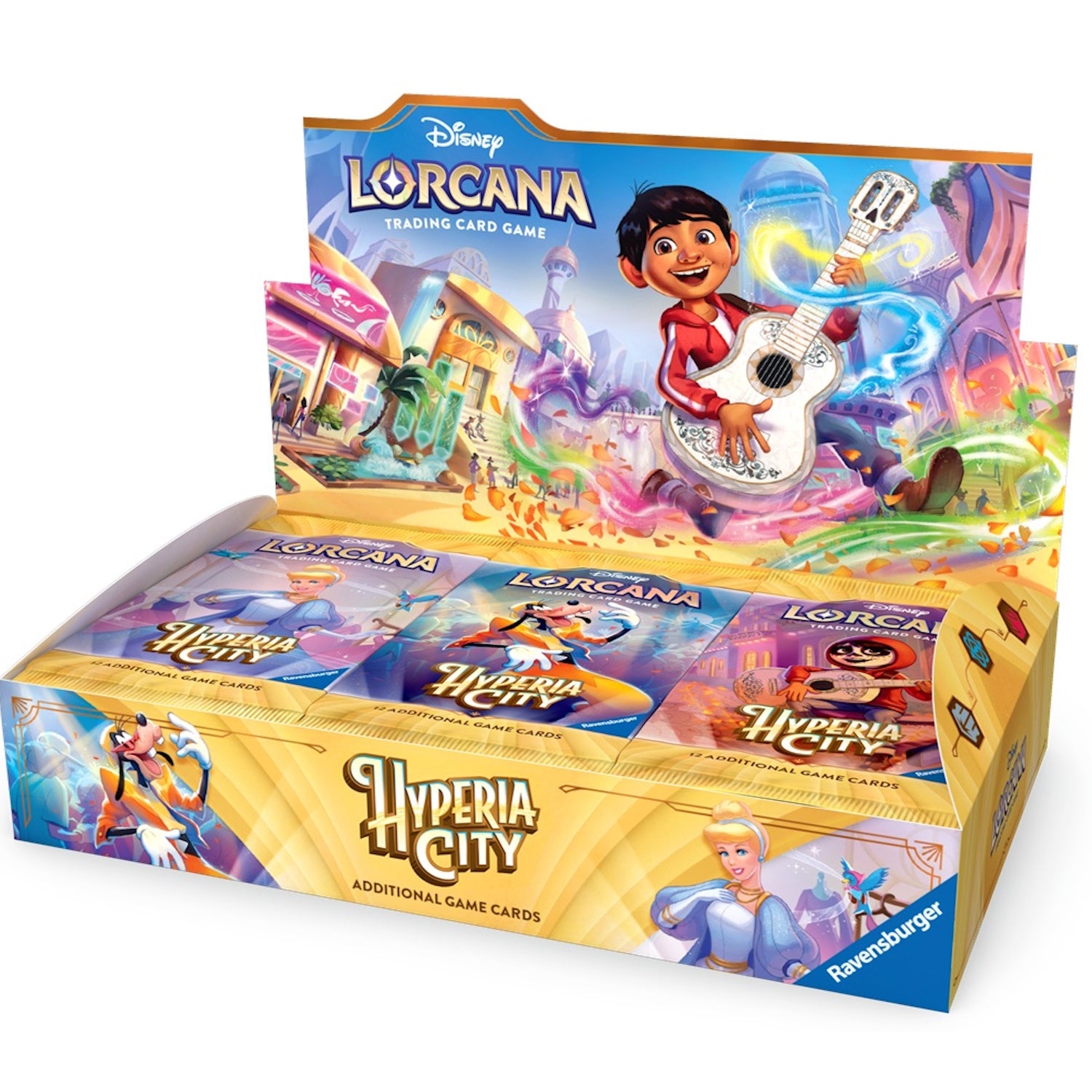 Disney Lorcana TCG: Hyperia City Booster Box Card Game Ravensburger
