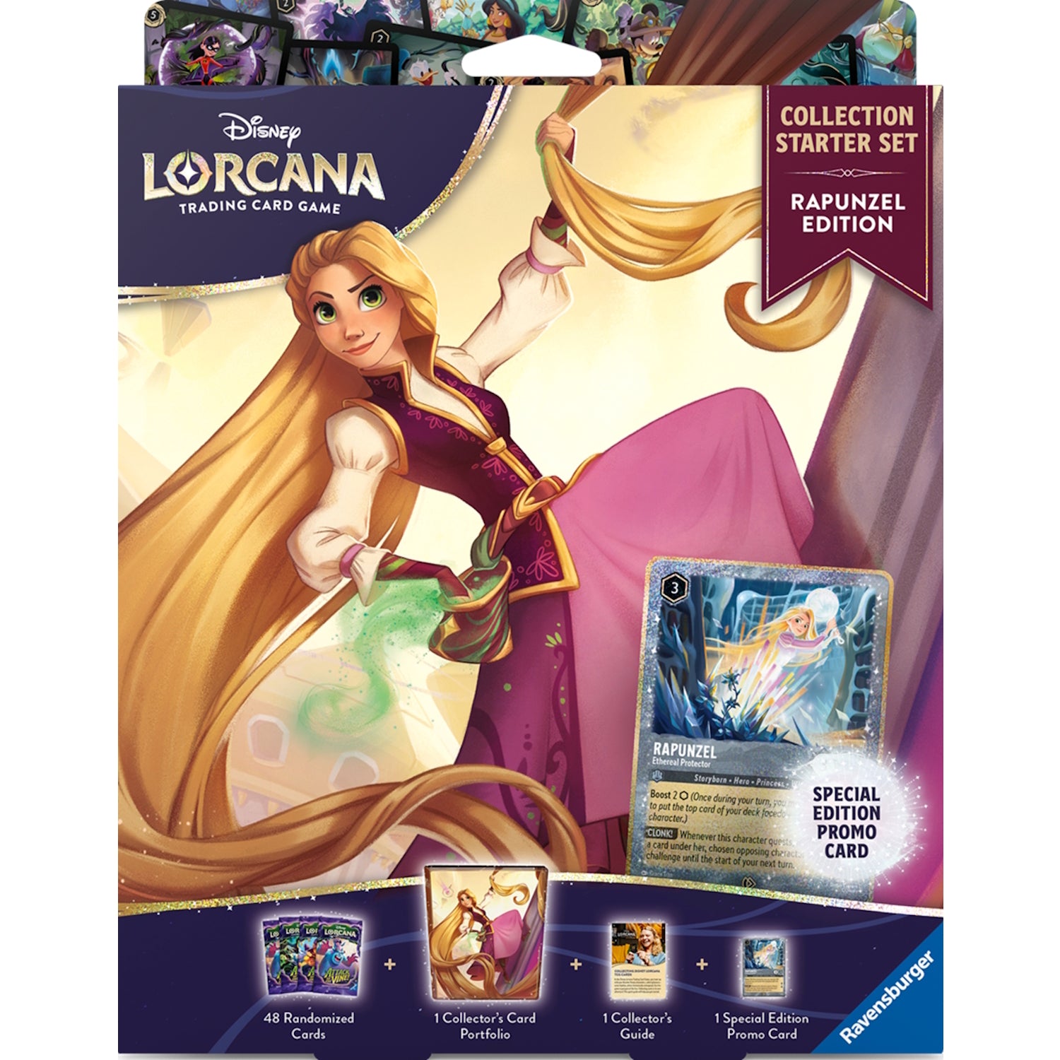 Disney Lorcana TCG: Attack of the Vine Rapunzel Collection Starter Set Card Game Ravensburger
