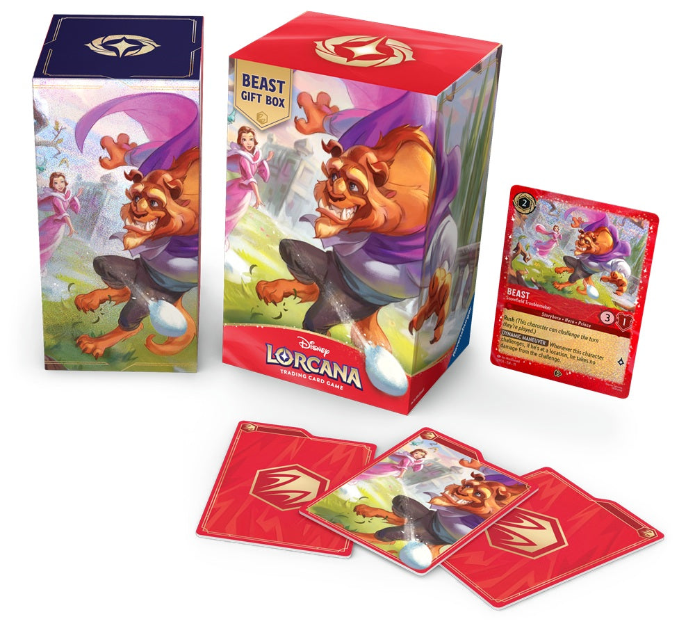 Disney Lorcana TCG: Hyperia City Beast Gift Box Card Game Ravensburger
