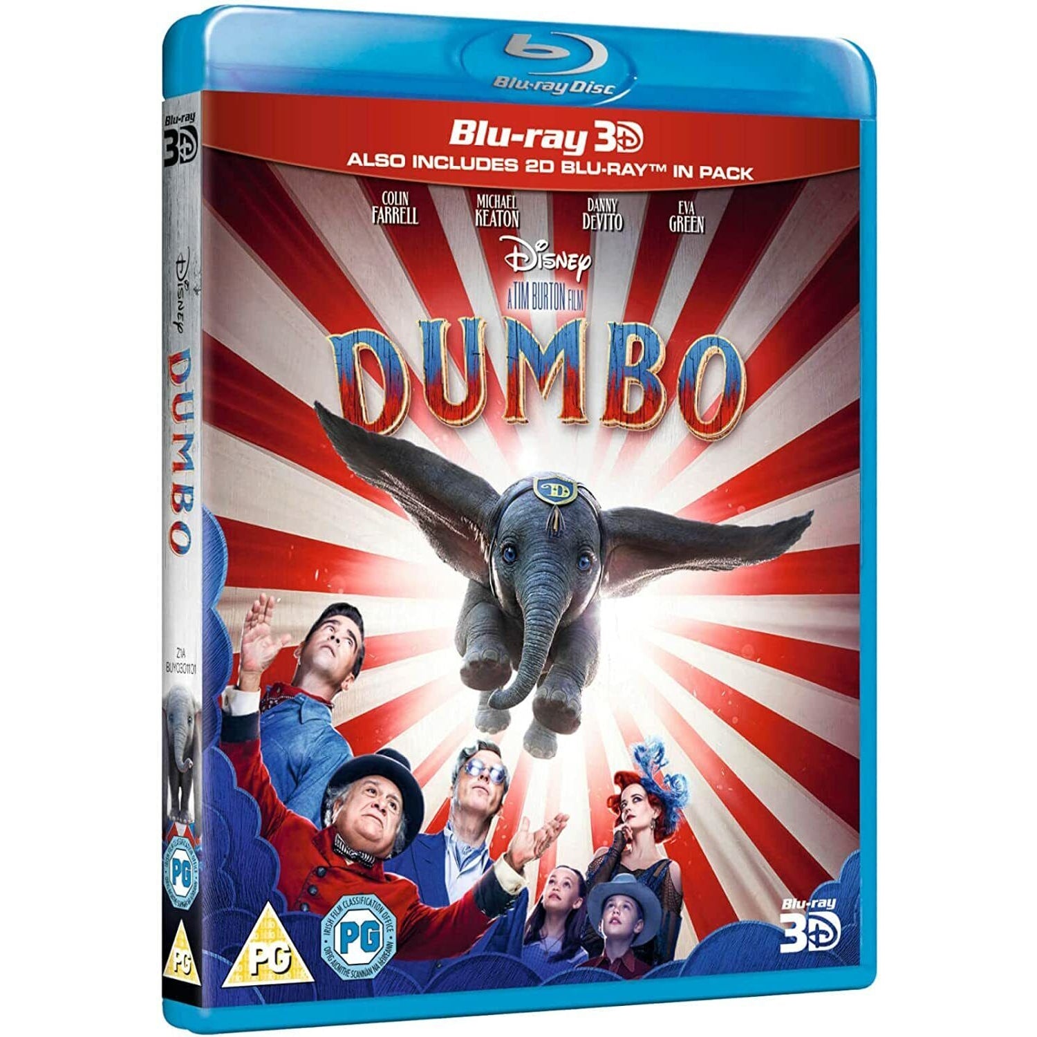 Disney's Dumbo - Live Action [3D + 2D Blu-ray] DVDs & Blu-Rays Disney