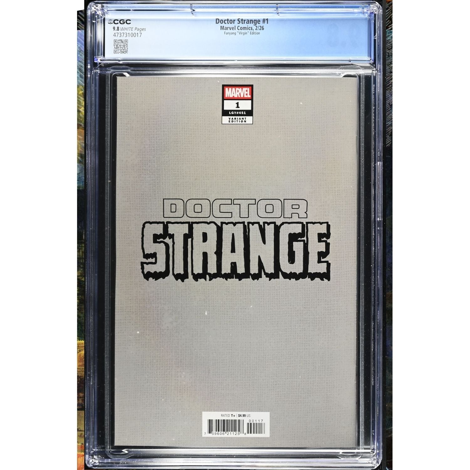 Doctor Strange: #1 [Fanyang CGC 9.8 Virgin - 1:100] 2025 Comics Marvel Comics