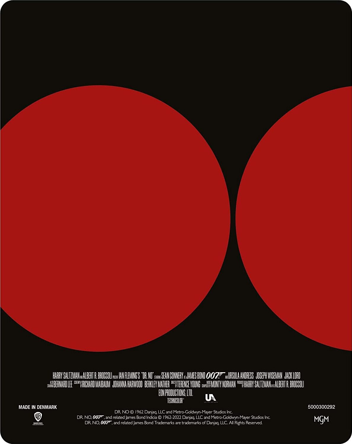 Dr. No: 60th Anniversary - SteelBook [Blu-Ray] Blu-Ray Box Set / Series Warner Bros.   