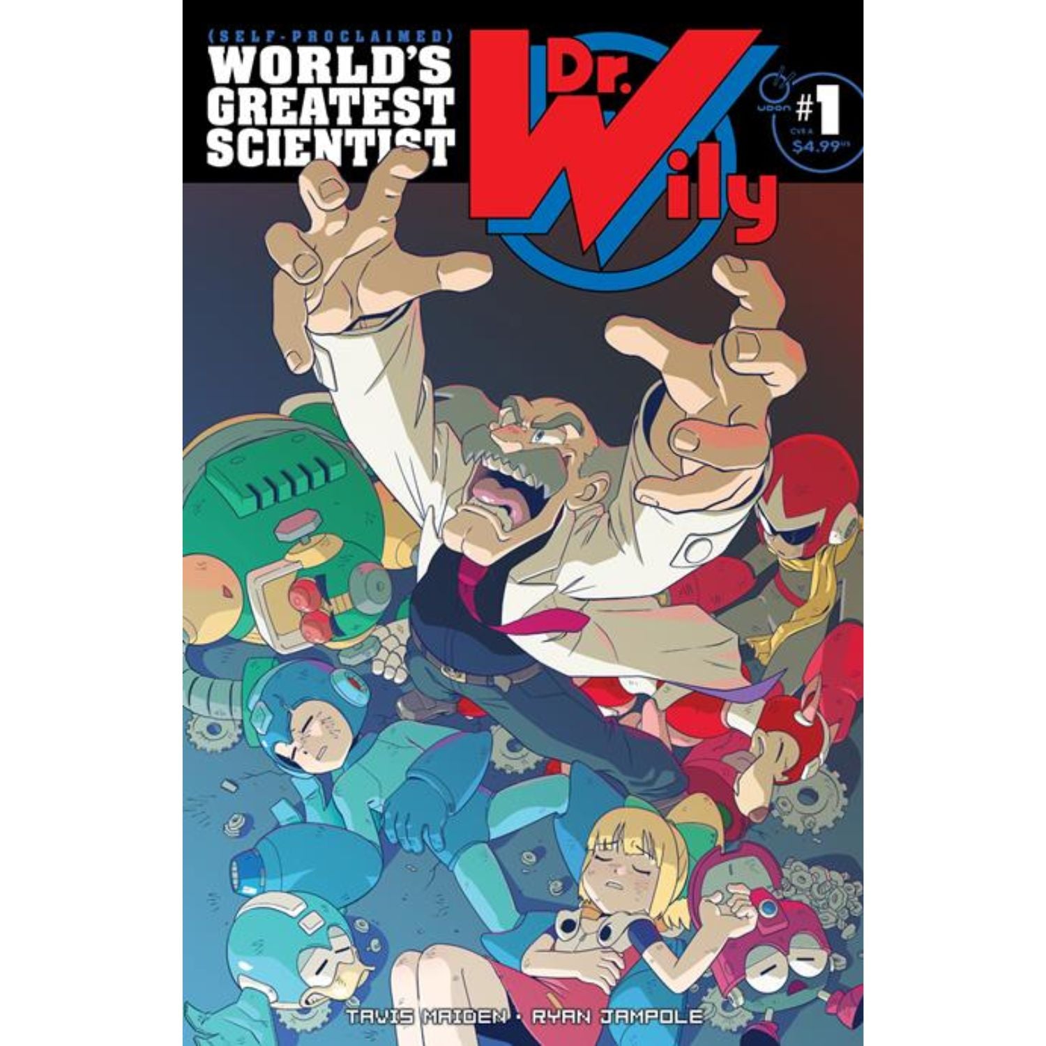 Dr Wily: #1 [Ryan Jampole CVR A] 2026 Comics Udon Entertainment