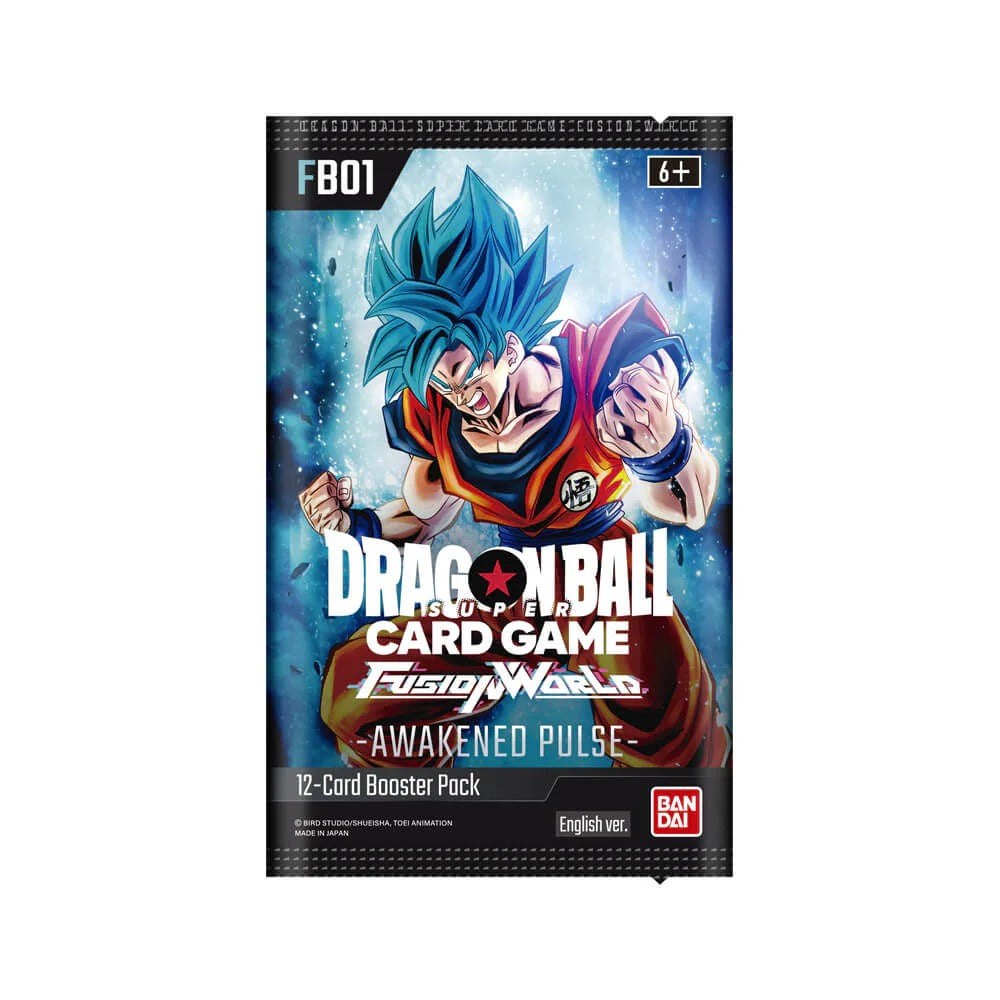 Dragonball Super Card Game: Fusion World Awakened Pulse Booster Box (FB01) Card Game Bandai Namco