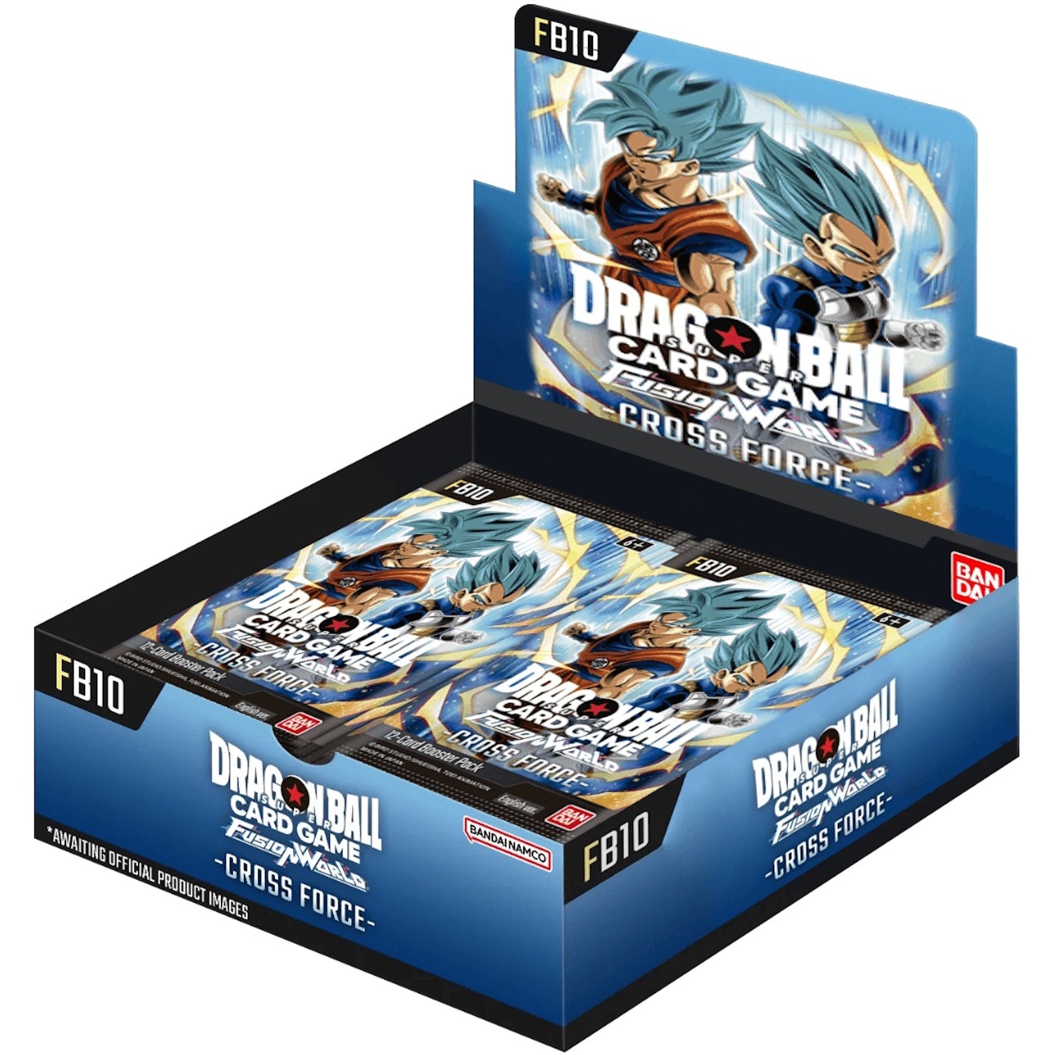 Dragon Ball Super TCG: Fusion World Cross Force Booster Box [FB10] - 24 Packs Card Game Bandai Namco
