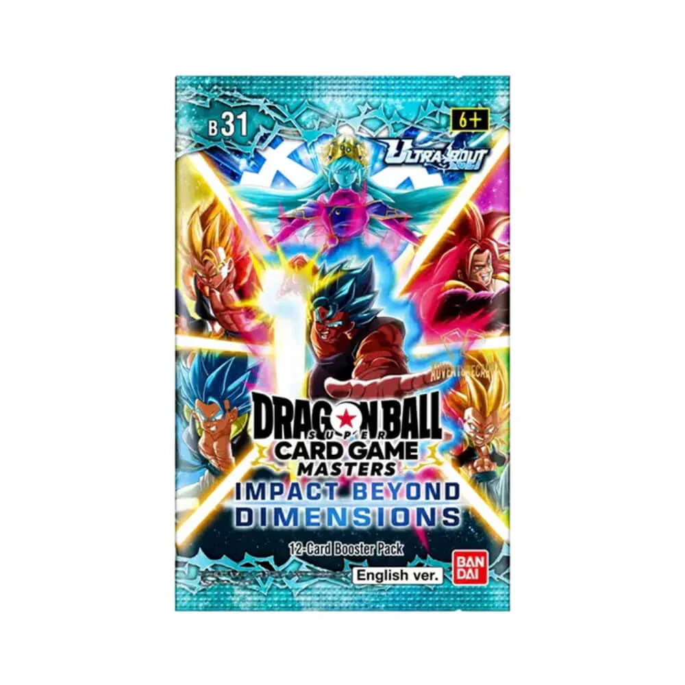 Dragon Ball Super TCG: Masters Ultra Bout Set 4 Booster Box [B31] - 24 Packs Card Game Bandai Namco