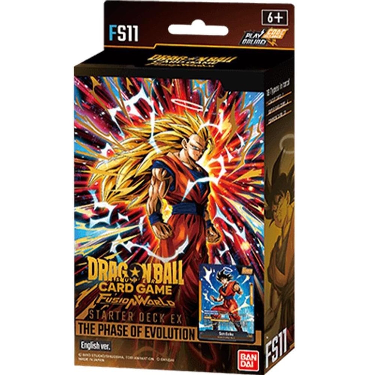Dragon Ball Super TCG: Fusion World The Phase of Evolution Starter Deck [FS11] Card Game Bandai Namco